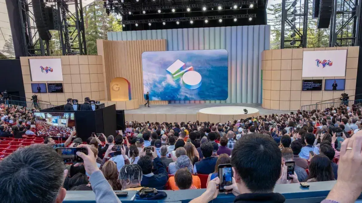 Google I/O 2026 developer conference — hero image for this story.