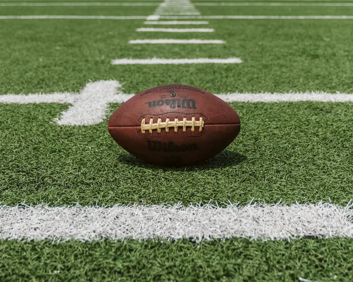 An American football stadium under bright lights, representing the upcoming 2026 NFL season.
