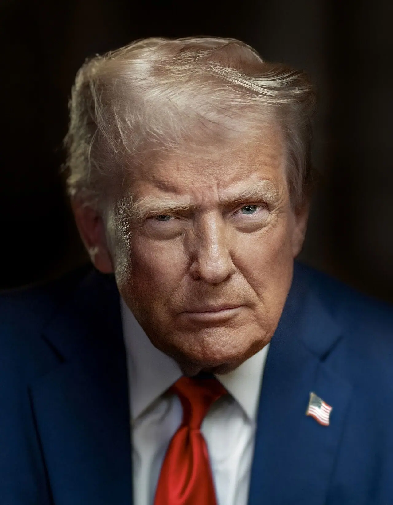 Official White House portrait of Donald J. Trump (2025)—Wikimedia Commons file used only to identify the speaker named in the story, not to illustrate any classified military plan or verified order to attack Iran.