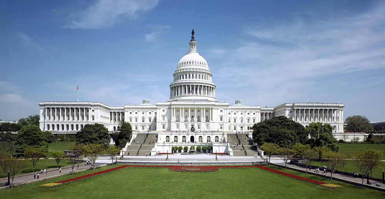 The United States Capitol building, representing the ongoing leadership transitions within the federal government.